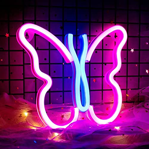 50% Off Butterfly Neon Light! Use Code 502NJS2E